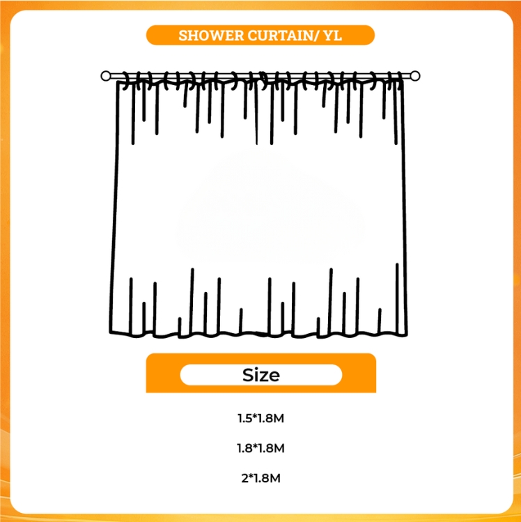 3D shower curtain - Chicken Run Merch