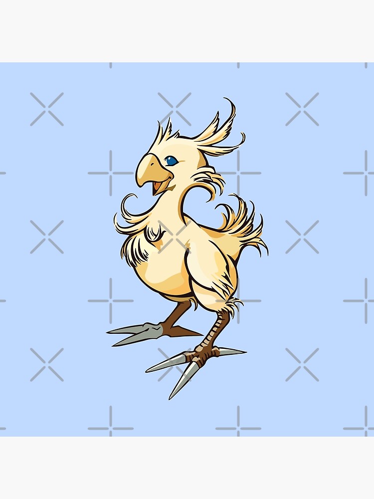 Yellow Chocobo Throw Pillow - Image 2