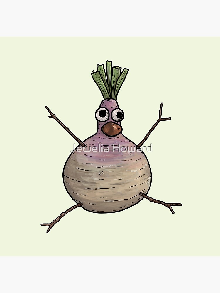 Chicken Run Turnip Throw Pillow - Image 2