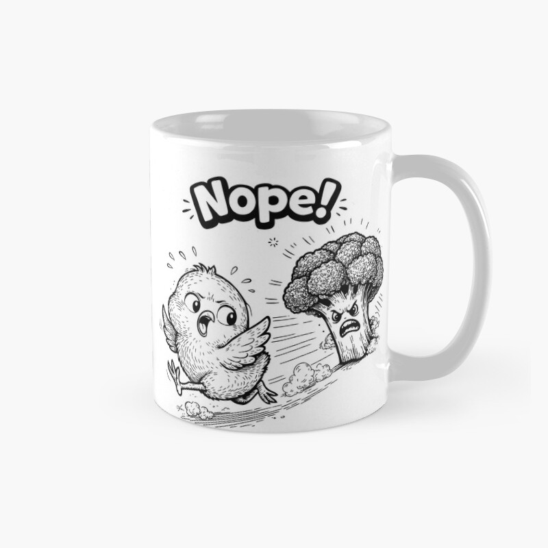 Chicken And Broccoli Mug