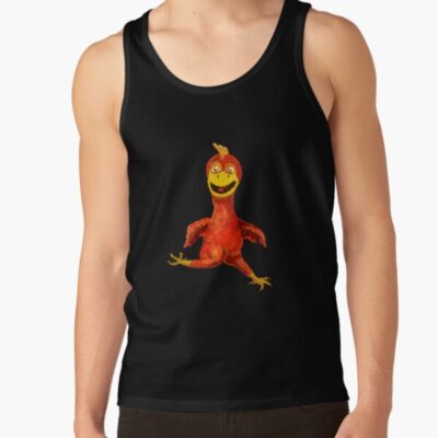 Cluck Funny Chicken Running Tank Top