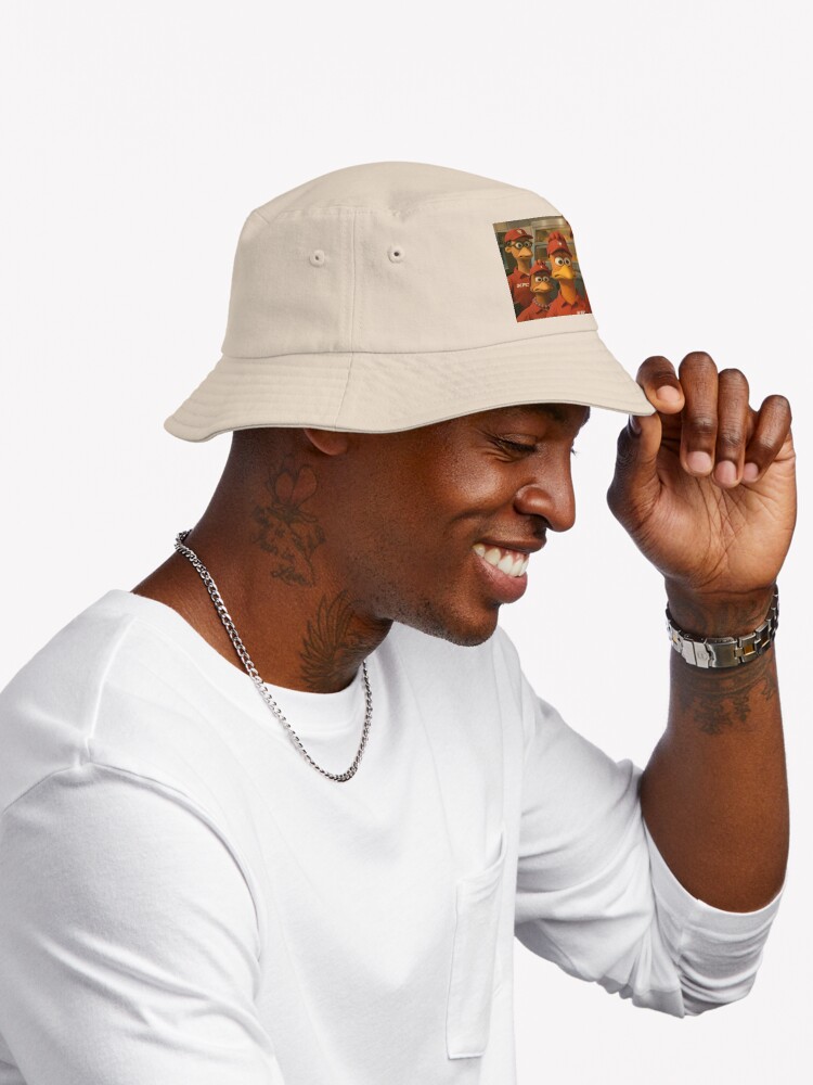 Chicken Run K F C Bucket Hat - Image 3