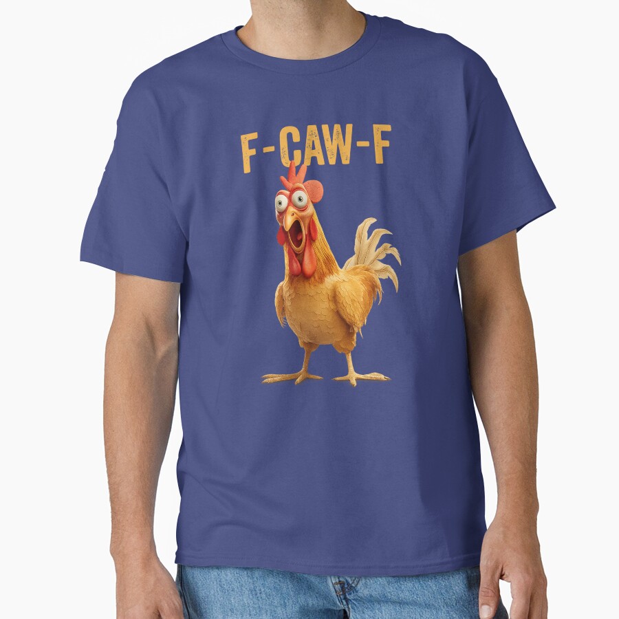 F Caw F Chicken T-shirt - Image 4
