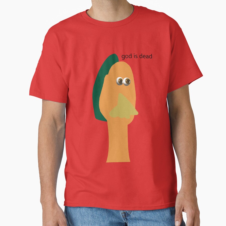 God Is Dead Chicken Run T-shirt - Image 5