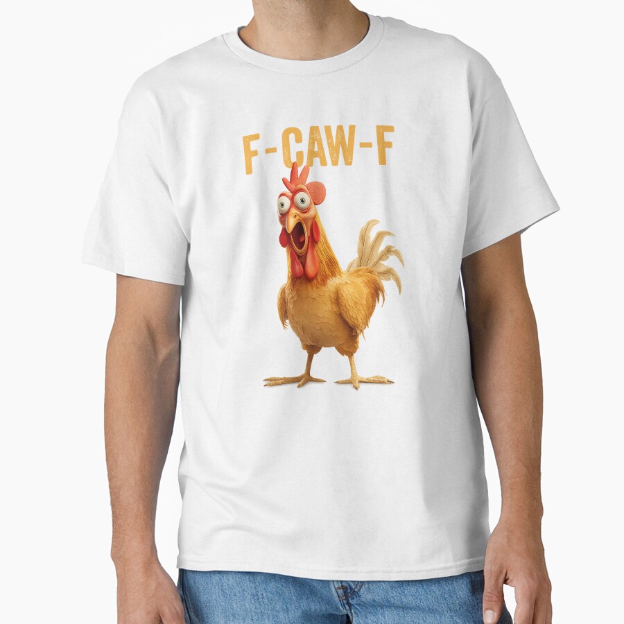 F Caw F Chicken T-shirt - Image 2