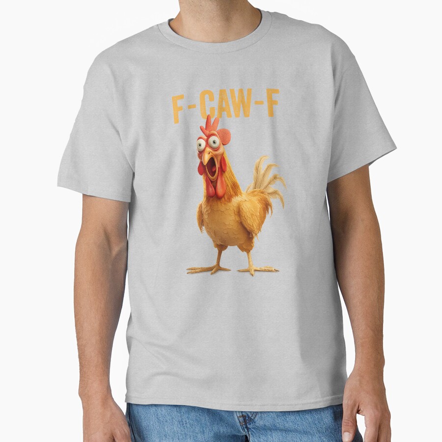 F Caw F Chicken T-shirt - Image 3