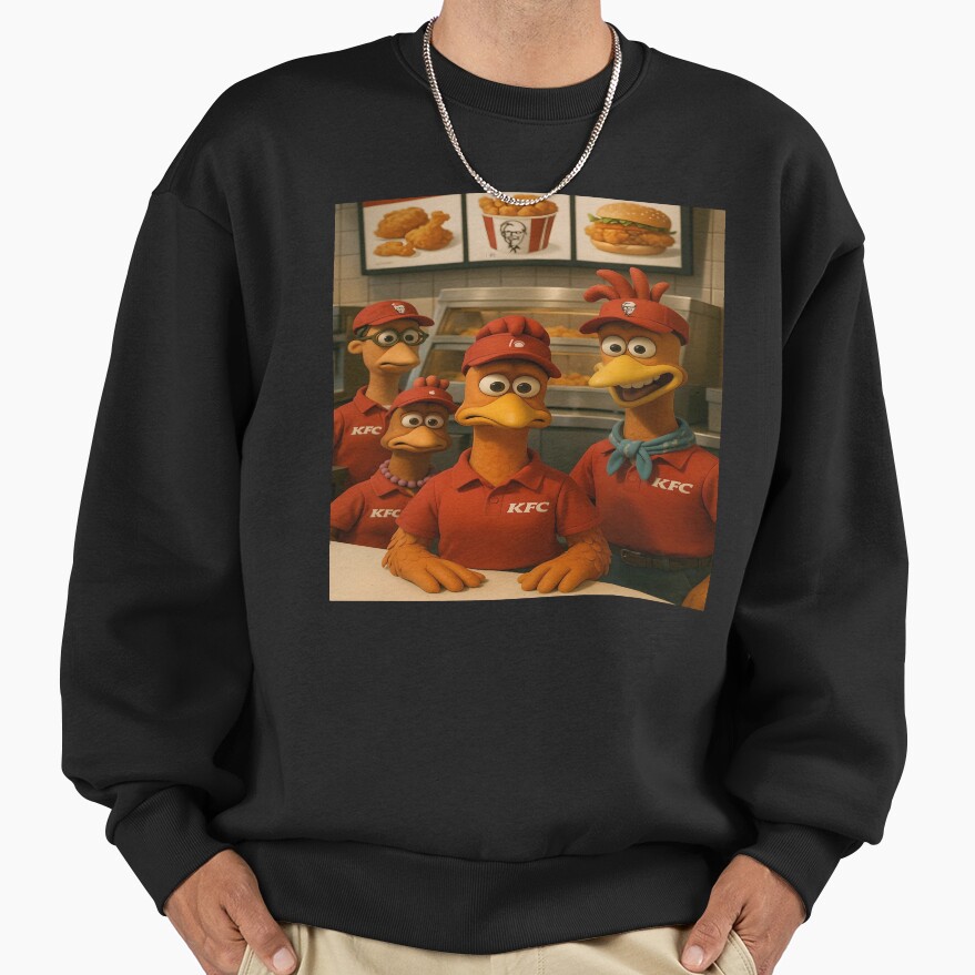 Chicken Run K.f.c Sweatshirt - Image 2