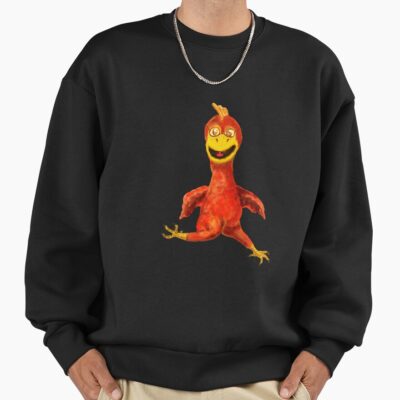 Cluck Funny Chicken Running Sweatshirt