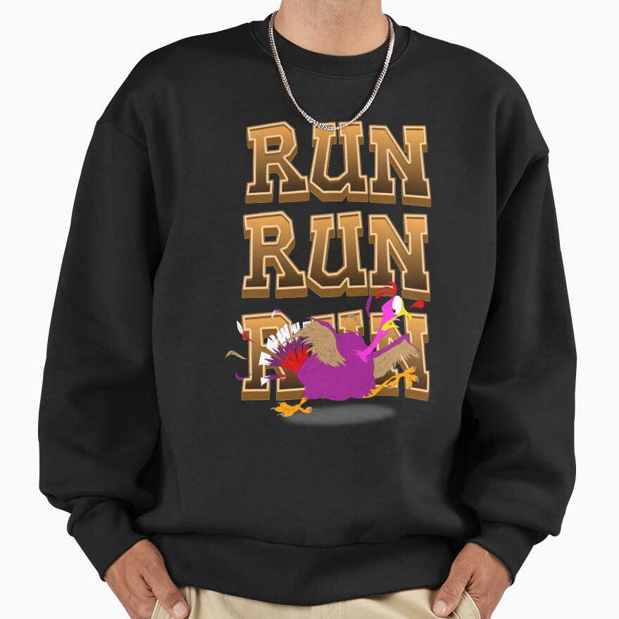 Turkey Run Thanksgivng Turkey Run Sweatshirt - Image 3