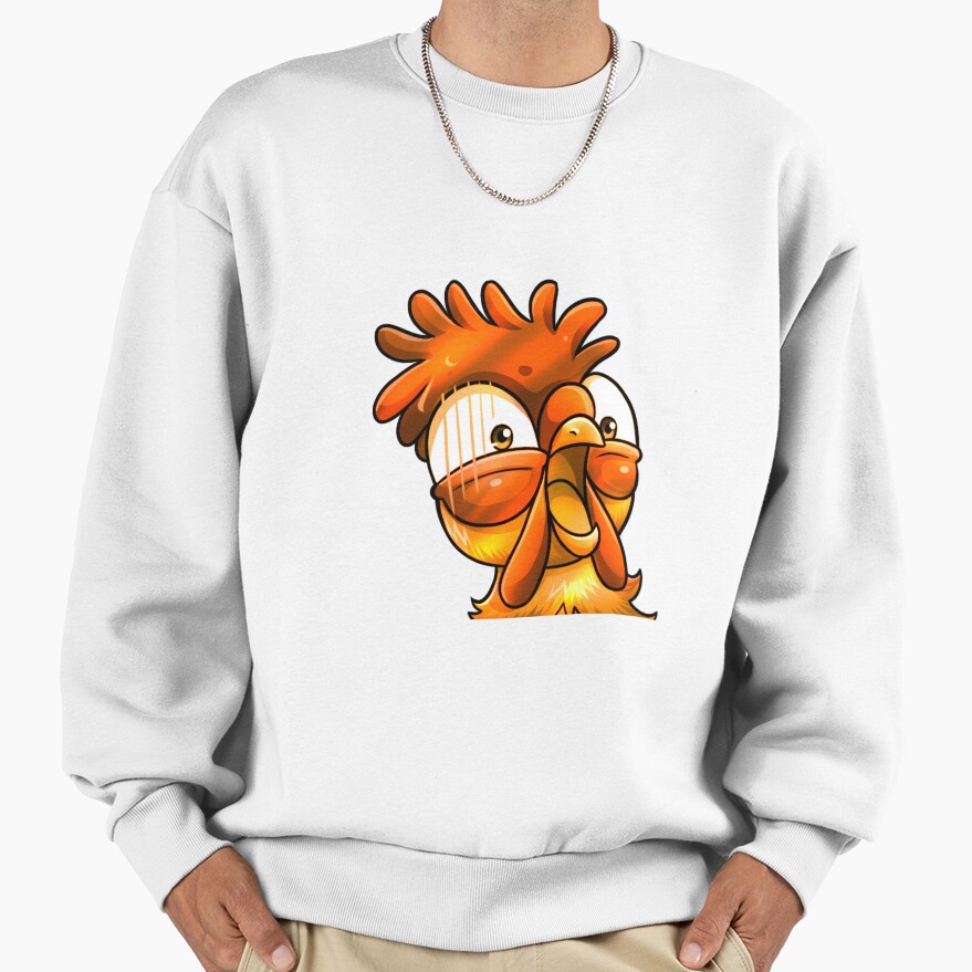 Chicken Emote Chicken Run Sweatshirt