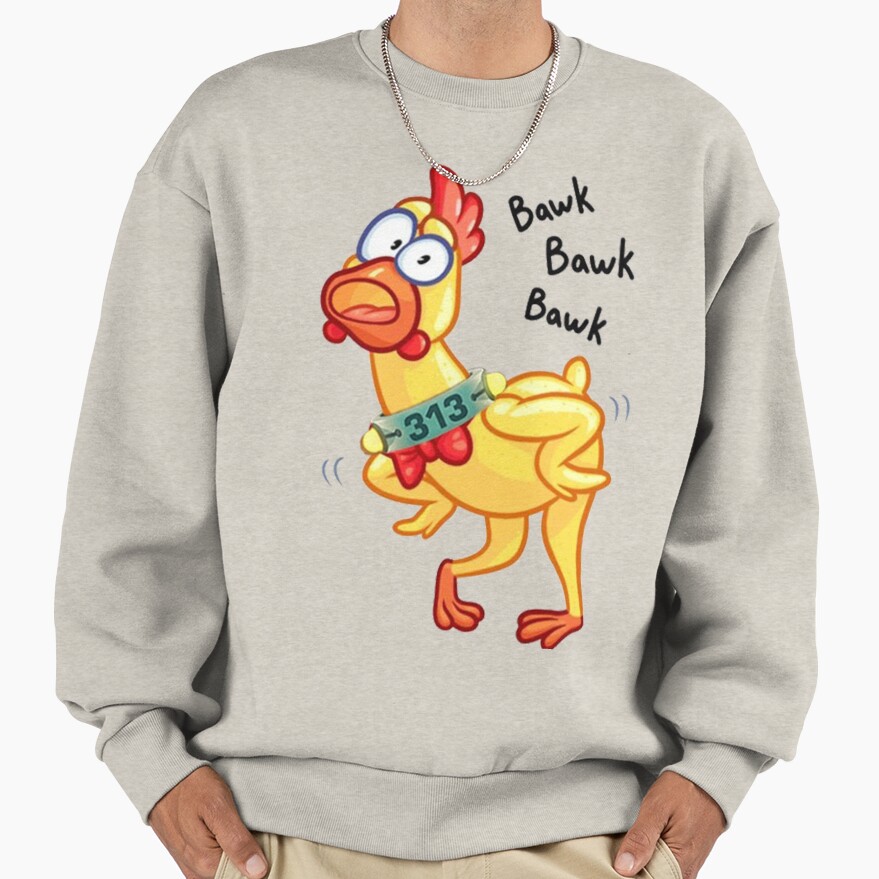 Chicken Run Chicken Run Chicken Run Sweatshirt - Image 3