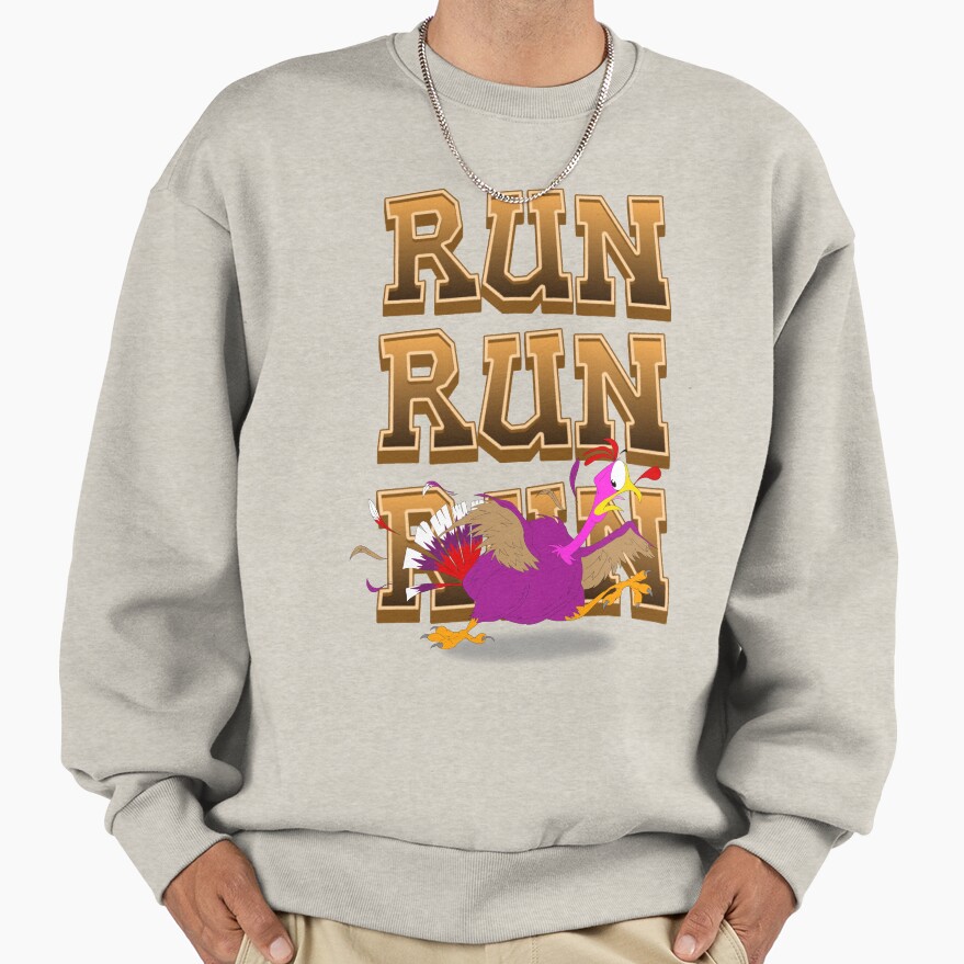 Turkey Run Thanksgivng Turkey Run Sweatshirt - Image 4