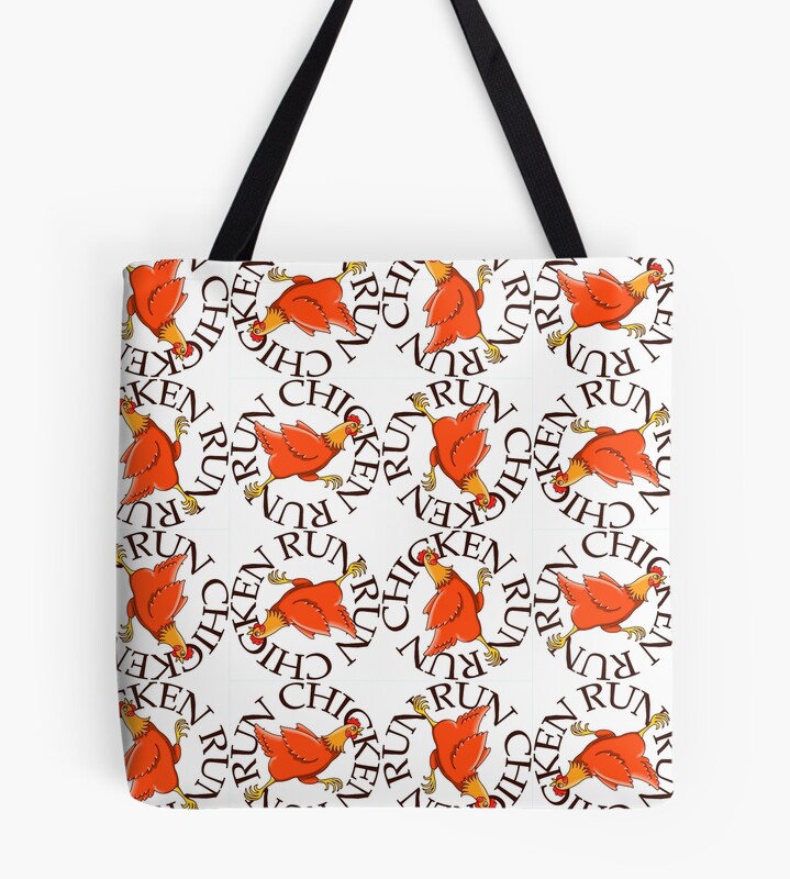 Run Chicken Run Tote Bag
