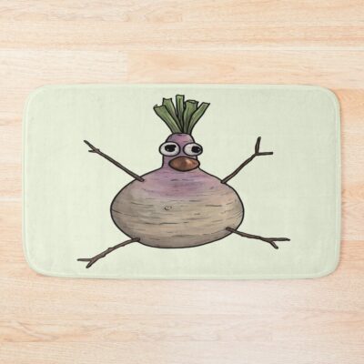 Chicken Run Turnip Bath Mat